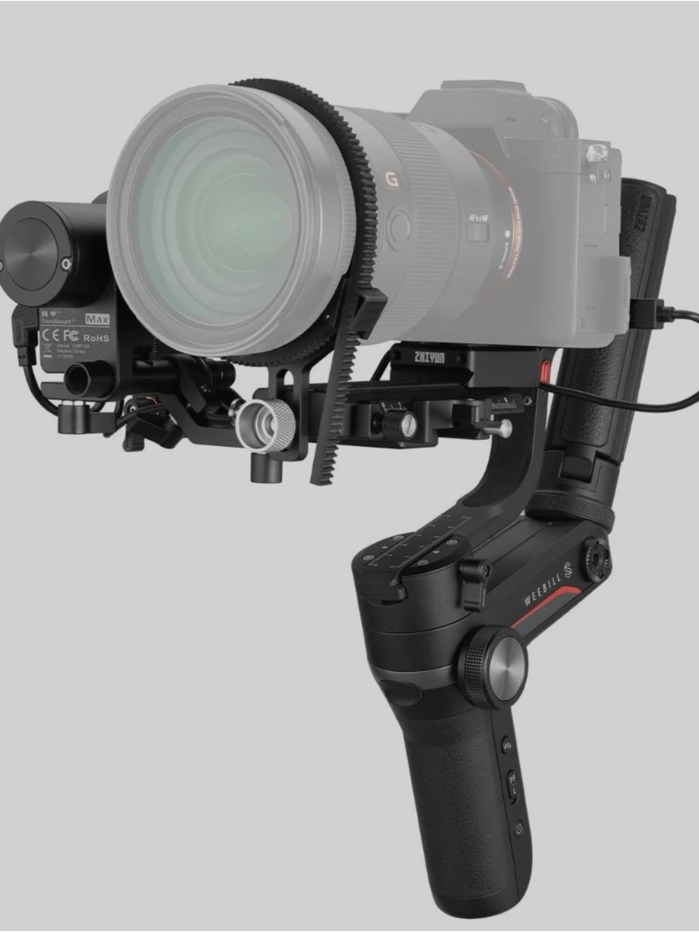ZHIYUN Weebill S | 3-Axis Lightweight Gimbal Stabilizer